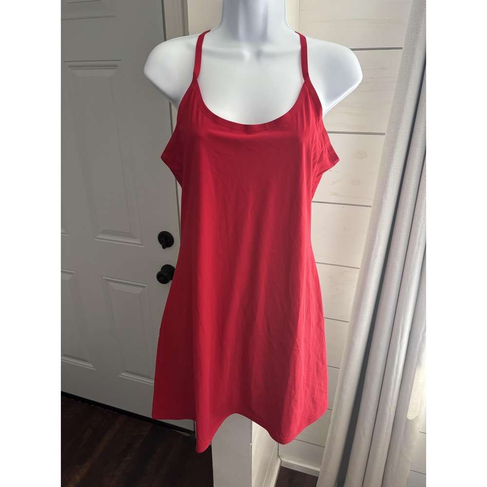 Outdoor Voices The Exercise Dress Womens Medium Athletic Tank Pockets Workout Gy